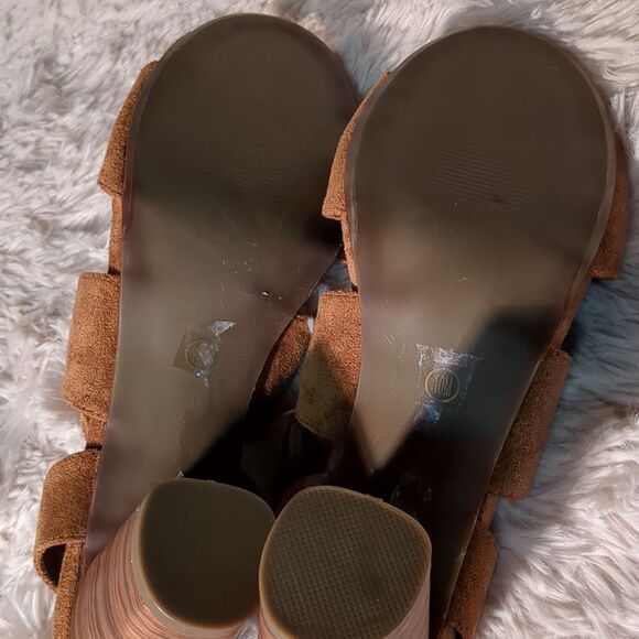 Matisse Block Heel Lace Up City Sandal, Size 10 - Picture 6 of 7